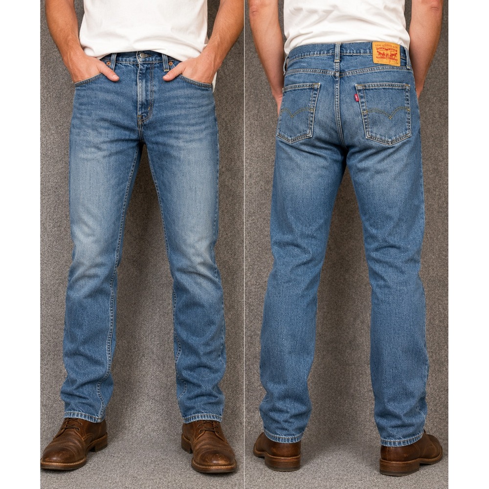 Levi's Jeans 510 Jeans Mens 32x34 Blue Skinny Medium Wash Denim